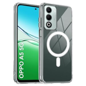 Oppo A5 5G | Compatible for Oppo A5 5G Back Cover | Scratch-Resistant Back Cover | Clear