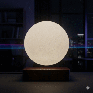 Magnetic Levitation Table Lamp Moon Light 3D Printing Planet Night Light